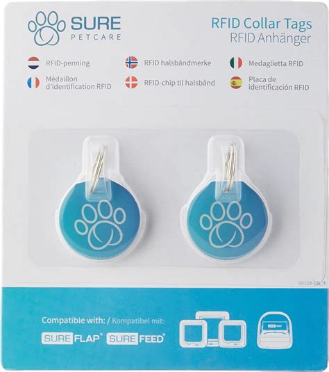 passive rfid collar tag|sure petcare rfid collar tag.